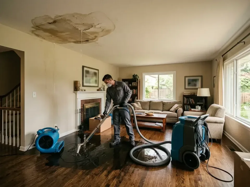 attic-pipe-burst-ceiling-drip-008 — frequently asked questions, Water Damage Restoration & Carpet Care in Marysville, PA